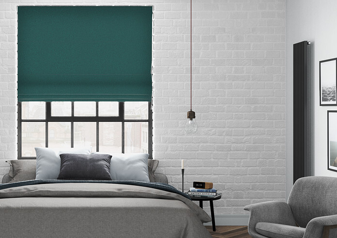 Sunningdale, Peacock - Roman Blind - Image 3